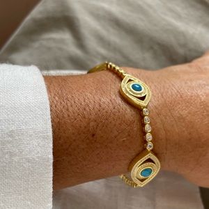 Evil eye bracelet ,evil eye tennis bracelet